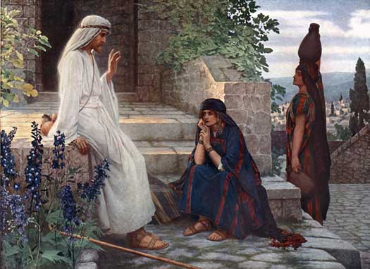 Christ at Bethany, Herbert Schmalz
