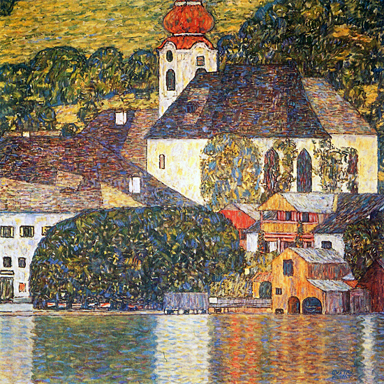 Church In Unterach At The Attersee, Klimt