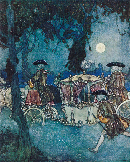 Cinderella's Carriage, Edmund Dulac