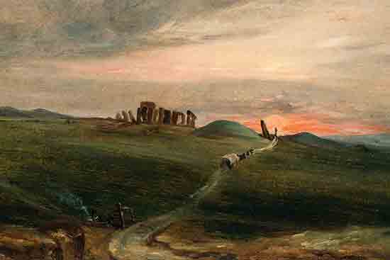Stonehenge at Sunset, John Constable