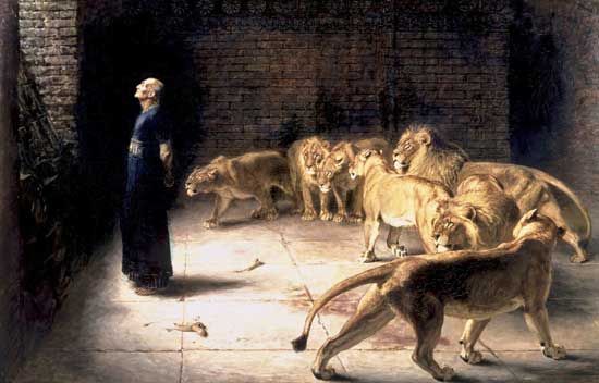 Daniel's Answer to the King, Briton Riviere