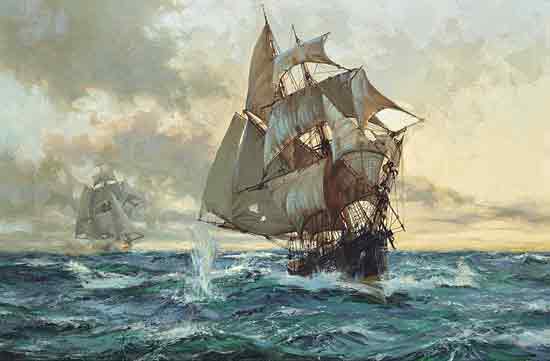 A Smuggler Under Pursuit , Dawson