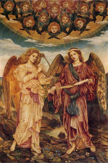 Gloria in Excelsis, Evelyn De Morgan