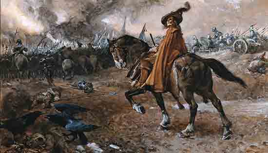 Death on a Horse on a Battlefield,
Edgar Bundy



