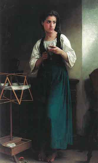 Devideuse, William Bouguereau