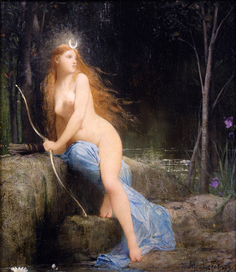 Diana, Jules-Joseph Lefebvre