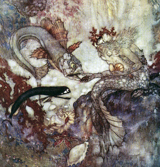 Merman, Edmund Dulac