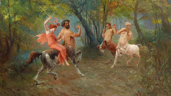 Feast of the Centaurs, Edoardo Ettore Forti