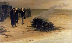 The Funeral of Shelley
Louis Edouard Fournier