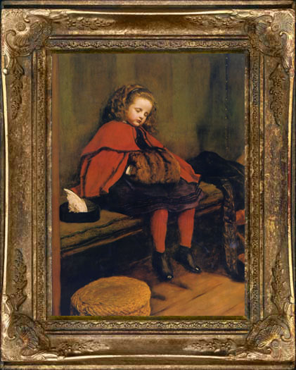 My Second Sermon, Sir John Everett Millais