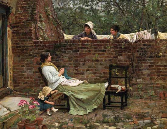 Gossip, Waterhouse