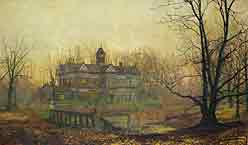 Old Hall, Cheshire,
Early Morning, October
John Atkinson Grimshaw