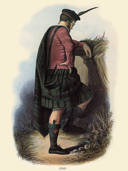 Clan Gunn Tartan. McIan