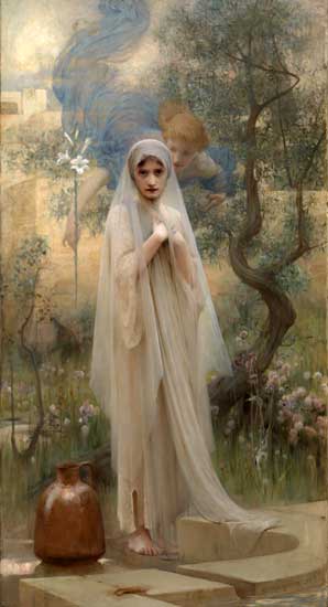 The Annunciation, Arthur Hacker

