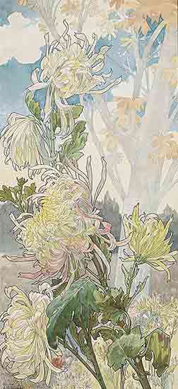 Chrysanthemums, Henri Privat-Livement