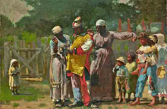 Dressing for the Carnival, Winslow Homer