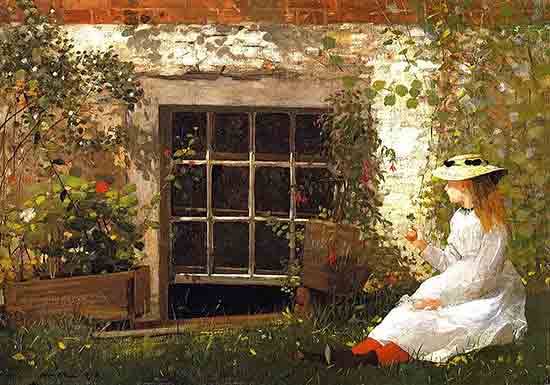 The Four Leaf Clover, Winslow Homer