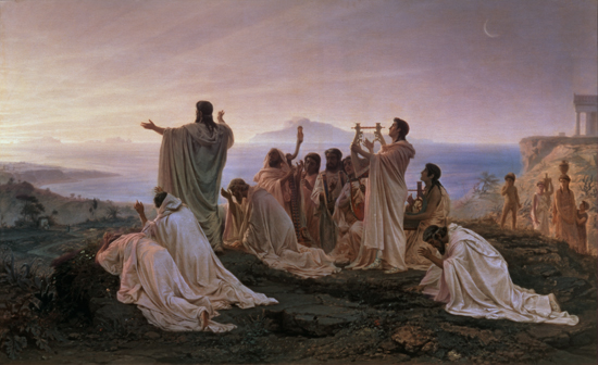 Pythagoreans' Hymn to the Rising Sun, Fedor Andreevich Bronnikov

