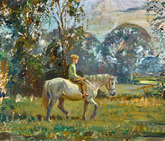 Jonathan on Silvertail Edward Seago 