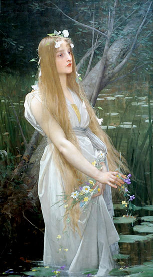 Ophelia
Jules Joseph Lefebver


, Lefebver