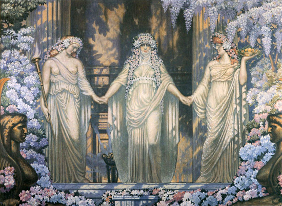 Les Femmes d Eleusis, Jean Delville