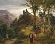 Landscape with Monastery
Carl Friedrich Lessing