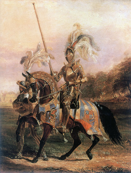 Lord of the Tournament, Edward Henry Corbould 