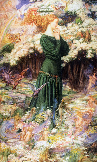 The Lover's World,  Eleanor Fortescue-Brickdale