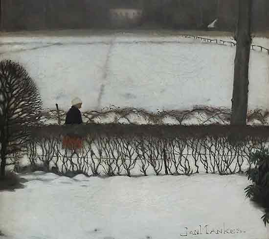 Snowy Landscape, Jan Mankes