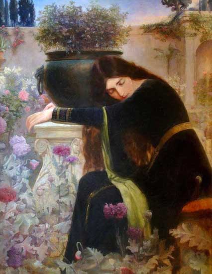 Isabella and the Pot of Basil, Manton