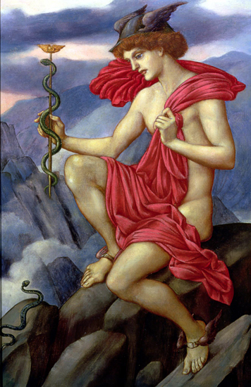 Mercury, Evelyn De Morgan