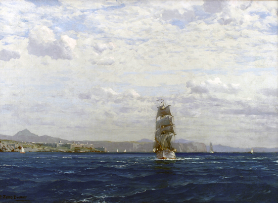 Sailing off the Coast of Kilitbahir Fortress Michael Zeno Diemer