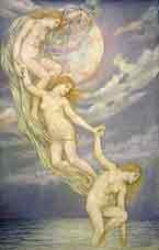 Moonbeams Dipping into the Sea
Evelyn De Morgan