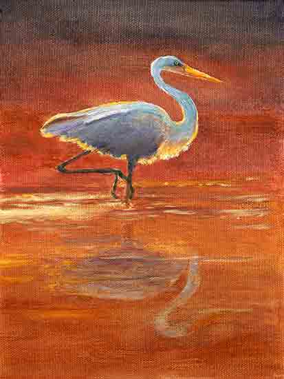 Morning Egret, Joyce Gibson

