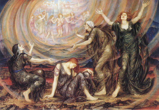 Mourners, Evelyn De Morgan