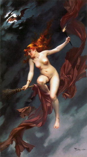 Muse of the Night, Luis Ricardo Falero