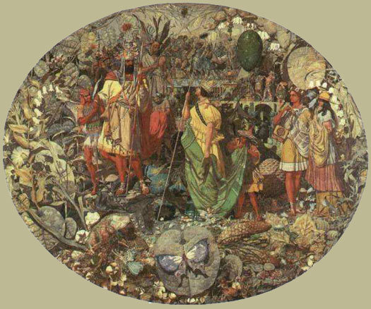 Contradiction: Oberon and Titania, Dadd