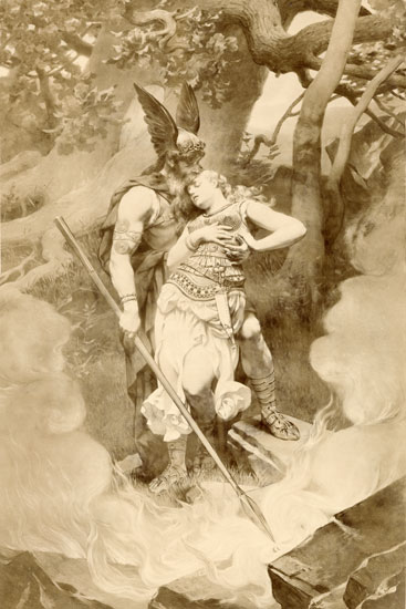 Odin's Farewell to Brunhilde, Konrad Dielitz