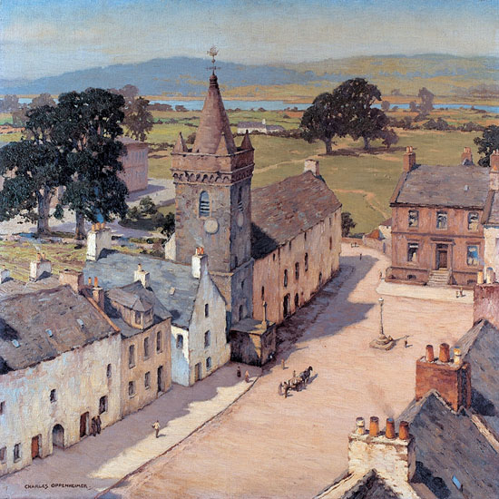 From a Tower, Kirkcudbright, Charles Oppenheimer