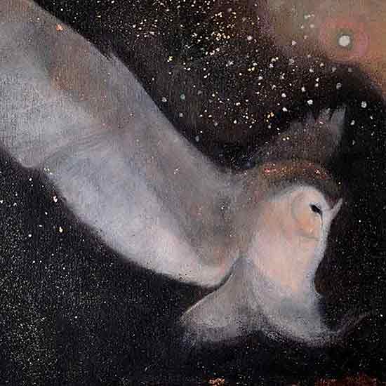 Owl, Starlight, Jan Mankes