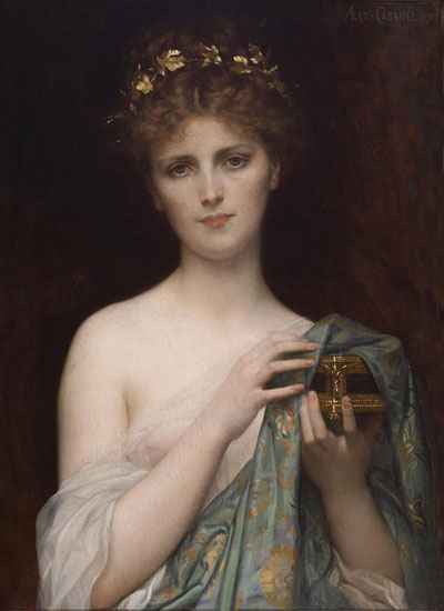 Pandora, Alexandre Cabanel 


