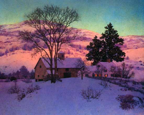 Afterglow, Maxfield Parrish