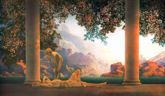 Daybreak, Maxfield Parrish