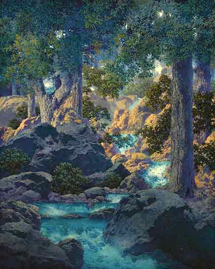 Afterglow, Maxfield Parrish