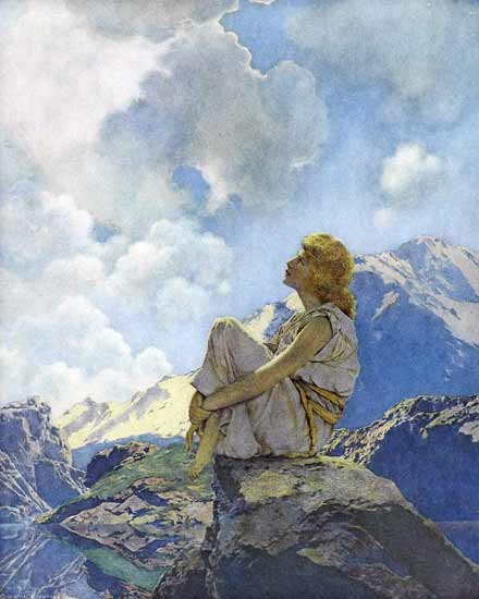 Morning, Maxfield Parrish