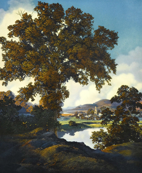 Tranquility, Maxfield Parrish
