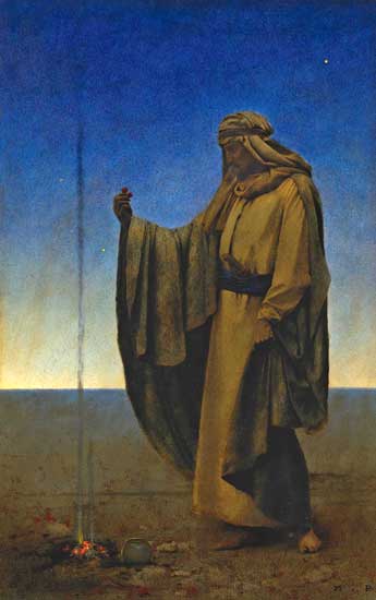 The Wiseman, Maxfield Parrish