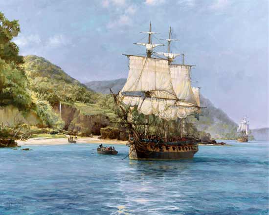 Pirate's Cove,  Montague Dawson