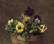 Potted Pansies
Henri Fantin-Latour