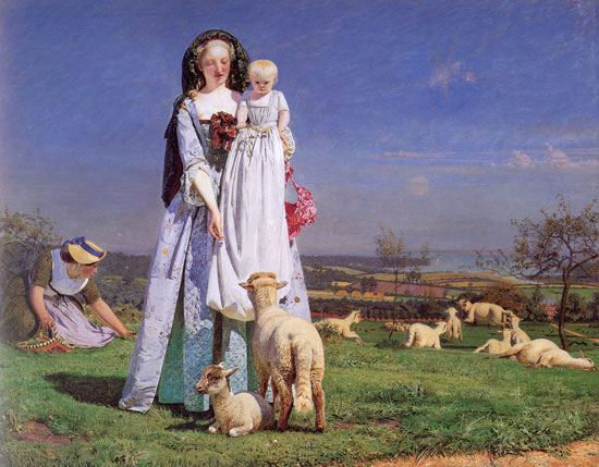 Pretty Baa-Lambs, Ford Maddox Brown